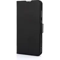 Wave BookCase -suojakuori, Samsung Galaxy A55, musta (Samsung Galaxy A55), Coque pour téléphone portable, Noir