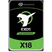 Seagate Exos X18 ST18000NM001J - Disque dur - crypté - 18 To - interne - SATA 6Gb/s - 7200 tours/minute - mémoire tampon : 256 Mo - disque auto-décryptable (SED)