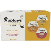 Applaws Gamelle pour chat - Mélange de poulet 8 x 60 g