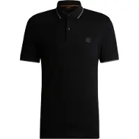 BOSS T-Shirt 'Passertip' gris clair / noir