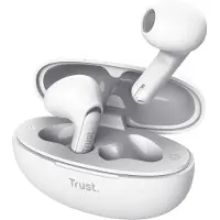 Trust Yavi Casque True Wireless Stereo (TWS) Ecouteurs Appels/Musique USB Type-C Bluetooth Blanc