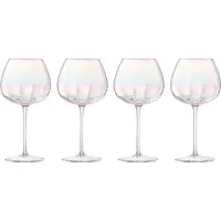 LSA International Verres à Vin Rouge L.S.A. Pearl 460 ml (Lot de 4)