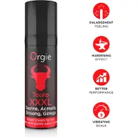 Orgie Touro XXXL - crème stimulante érection - 15ml