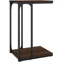 vidaXL Table d'appoint Chêne marron 40x30x60 cm Bois d'ingénierie