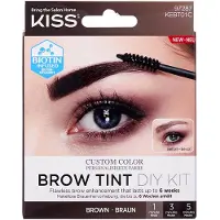 KiSS Brow Tint DIY Kit teinture sourcils teinte Brown 20 ml