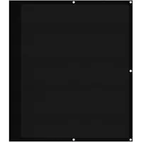 vidaXL Pare-vue de balcon noir 120x1000 cm 100 % polyester-Oxford