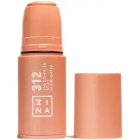 3INA The No-Rules Stick crayon multifonctionnel yeux, lèvres et joues teinte Highlighter 312 - Translucent rose gold 5 g