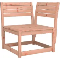 vidaXL Canapé d'angle de jardin 73x73x78 cm bois massif douglas