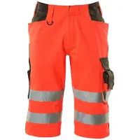 Mascot Safe Supreme 15549 3/4 Pants Orange 54