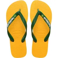 Havaianas Tongs BRASIL LOGO femmes - Jaune - 35 / 36