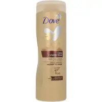Dove Body Love Soin autobronzant + Lotion autobronzante Visible Glow pour femmes 400 - Moyen à foncé -