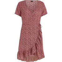Protest Sky 23 Short Sleeve Short Dress Rose L Femme
