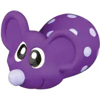 Trixie 4x Souris (Jouet à lancer pour chiens, Jouet à mâcher pour chiens)