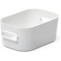 Smartstore Boîte de rangement "SmartStore Compact" XS, blanche – Coffret avantage de 10 pièces