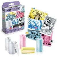 Studio Creator Appareil photo enfant Kit de Recharge avec Papiers Speciaux