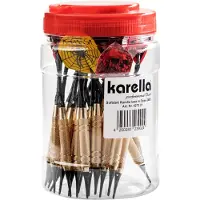 Karella Fléchettes à pointe souple, 18 grammes, lot de 24