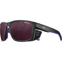 Julbo - Lunettes de soleil - Shield Noir/Bleu Reactiv 0-4 Hight Contrast