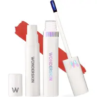 Wonderskin Wonder Blading Lip Stain Kit rouge à lèvres peel-off + activateur teinte Glamorous 4 ml