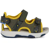 Geox Garçons Sandales classiques B450FA 014CE C0629 Couleur : Vert Taille : 21