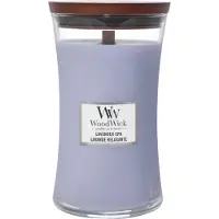 Woodwick Lavender Spa bougie parfumée avec mèche en bois 609.5 g