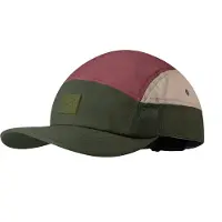 Buff Unisexe, Casquette, 5 Panel Go Cap Domus Military, Vert, (L, XL)