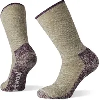 Smartwool Classic Mountaineer Maximum Cushion Crew Socks Beige EU 34-37 Femme