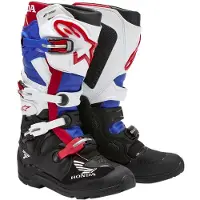 Alpinestars Honda Tech 7 Enduro Drystar Bottes de motocross imperméables