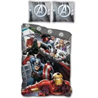 Aymax Housse de couette Avengers