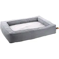 Flamingo Carlota Dog Bed Gris 105 x 75 x 17 cm