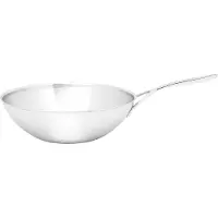 Demeyere Wok Intense 30 cm, Poêle + casserole, Argent