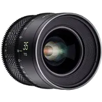 Samyang Cf 35 Mm T1.5 Ff Cine Sony E Camera Lens Argenté