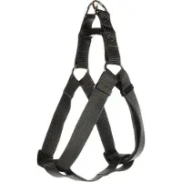 Flamingo Harnais Step & Go Ziggi gris foncé, taille : L