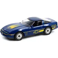 Greenlight Chevy Corvette C4 Bleu Foncé 1988
