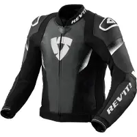 REV'IT! Control Blouson en cuir de moto perforé