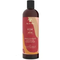 Asiam Après-Shampooing à l'Huile de Ricin Noir de la Jamaïque