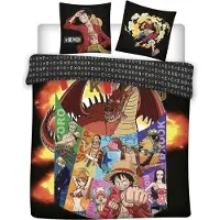 COFI ONE PIECE - Punk Hazard - Parure de lit 200X200 - 100% microfibre pour deux personnes