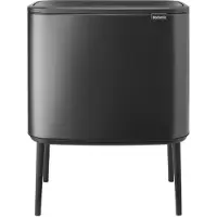 Brabantia Bo Waste Bin, Poubelle, Gris
