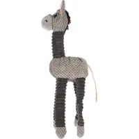 Flamingo Jouet pour chien Rasha Âne gris