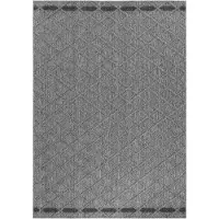 Ayyildiz Hali Ayyildiz | Tapis d'extérieur Patara - 240 cm x 340 cm - Gris - Durable et élégant - Résistant aux animaux