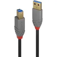 Lindy 36744 câble USB USB 3.2 Gen 1 (3.1 Gen 1) 5 m USB A USB B Noir