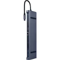 Gembird USB Typ-C 10-in-1 Multi-Port-Adapter Spacegrau