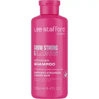 Lee Stafford Grow Strong & Long Activation Shampoo shampoing pour stimuler la repousse des cheveux et renforcer les racines 250 ml