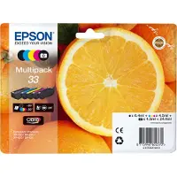 Epson 33 (C13T33374012) - 5 couleurs - Cartouche d'encre - Multipack