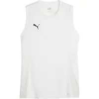 Puma Femmes, T-shirt de sport, teamGOAL Maillot sans manches Wmns (S), Blanc