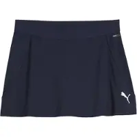 Puma Jupe de sport 'TeamGOAL' bleu marine / gris clair / blanc