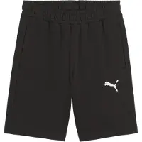 Puma Pantalon de sport noir / blanc