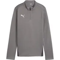 Puma Femmes, T-shirt de sport, teamGOAL Training 1/4 Zip Top Wmn (XS), Gris, XS