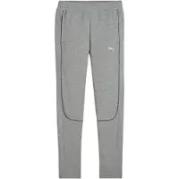 Puma Pantalon de sport gris / blanc