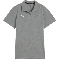 Puma T-shirt fonctionnel 'TeamGoal' gris / blanc