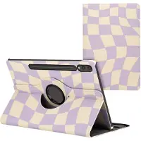 IMoshion Coque tablette Design rotatif à 360° pour Samsung Galaxy Tab S10 Plus / Tab S9 FE Plus / Tab S9 Plus - Dancing Cubes